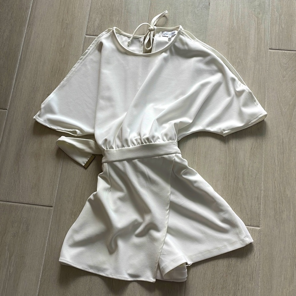 Romper- white